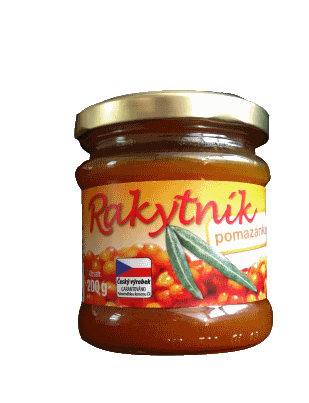 rakytník pomazánka s cukrem
