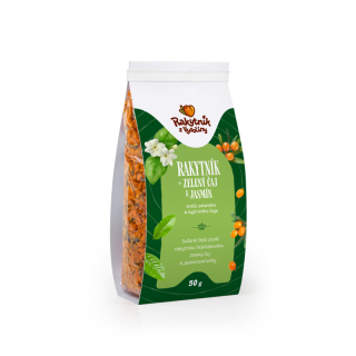 Rakytníkový čaj + zelený čaj & jasmín (50 g)