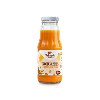 Tropická směs s rakytníkovou šťávou (250 ml)