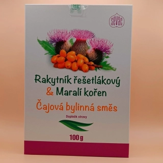 Čaj - Rakytník řešetlákový a maralí kořen (100 g)