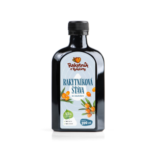 Rakytníková šťáva i pro diabetiky (200 ml)